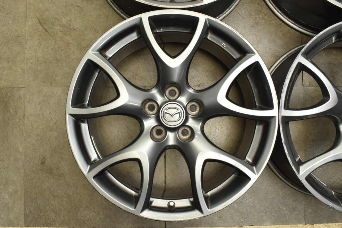 車 BBS製 鍛造マツダ RX-8 スピリットR 純正 19in 8J +47 PCD114.3