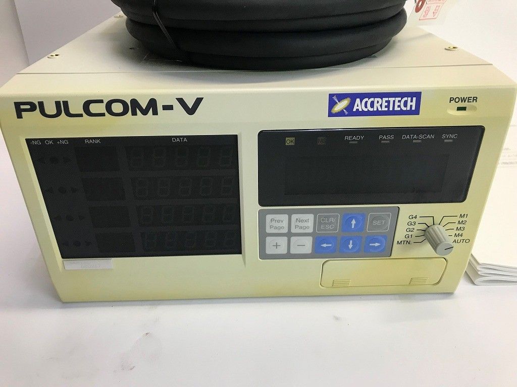 東京精密 パルコムV アンプ E-PV810250 取扱説明書 ケーブル付 - メルカリ