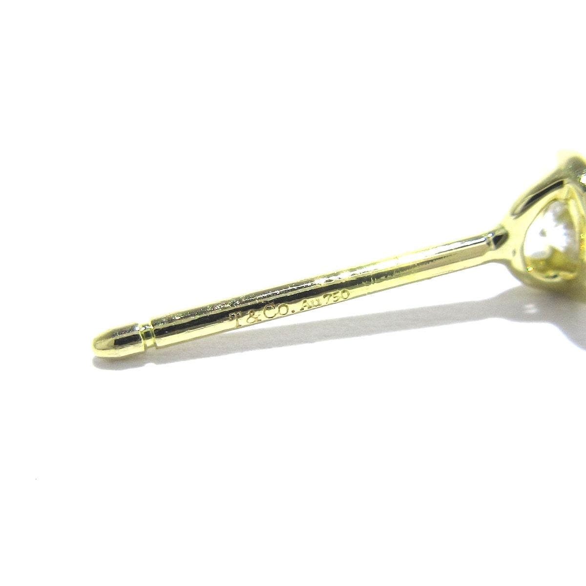 TIFFANY&Co.(ティファニー) ピアス美品 バイザヤード K18YG