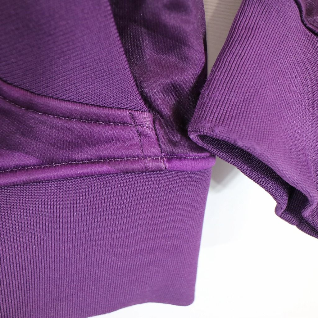 THE NORTH FACE ノースフェイス ソフトシェルジャケット 防寒 防風 アウトドア キャンプ 総柄 パープル (メンズ M) N7008
