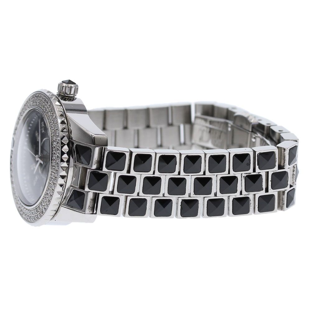 ディオール Dior CD112119 クリスタル ダイヤベゼル インデックス