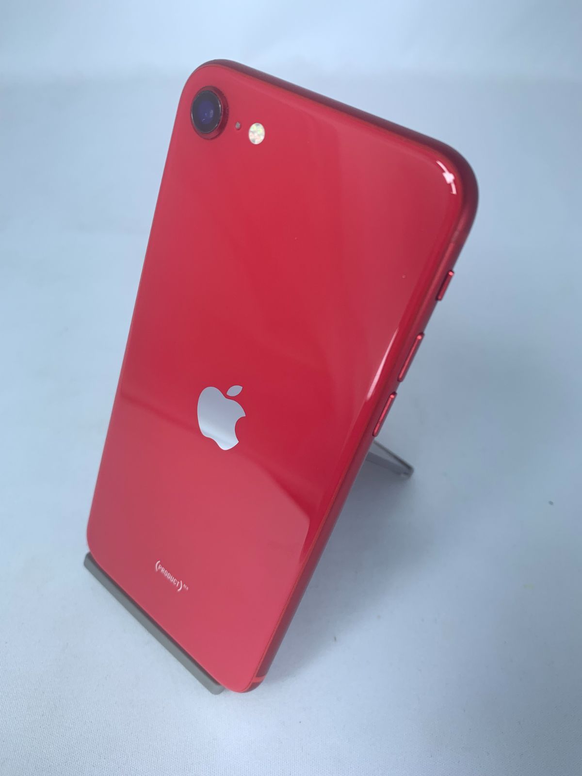 バッテリー劣化 フレームキズ有 iPhone SE2 64GB レッド simロック解除済