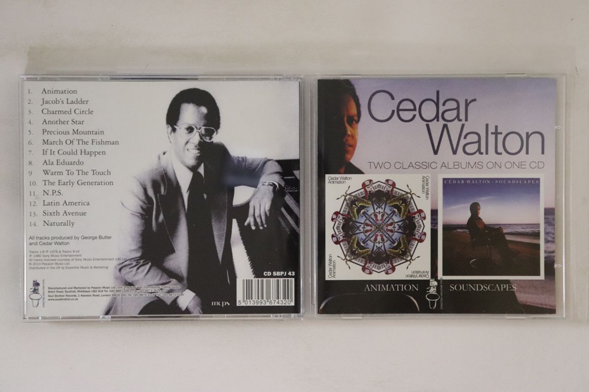 英CD Cedar Walton Animation / Soundscapes CDSBPJ43 SOUL