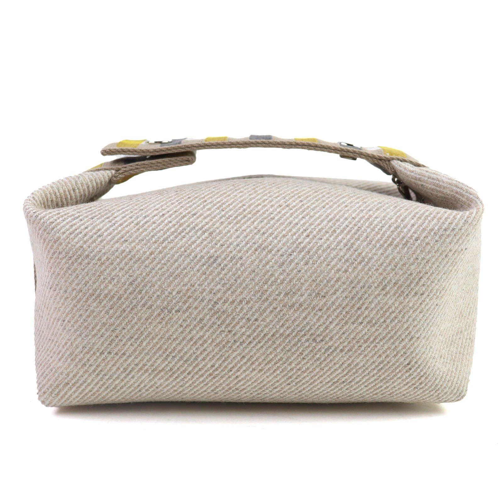 未使用品△HERMES エルメス ブリッド ア ブラック PM オ カレ ウール  