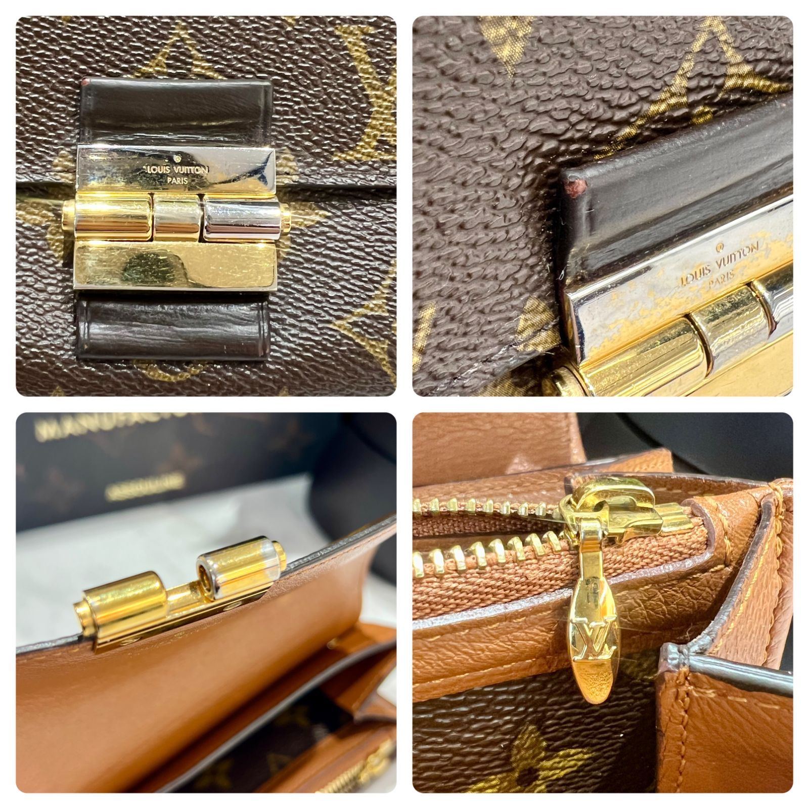 ルイヴィトン LOUIS VUITTON モノグラム オロール ポルトフォイユ