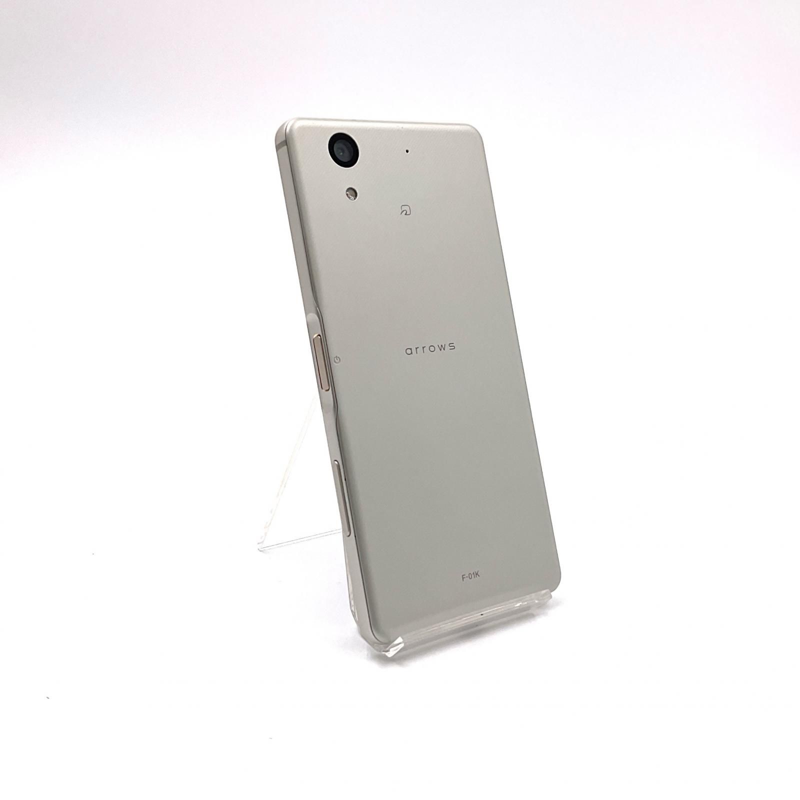 【全額返金保証】【最速発送】富士通 arrows NX 32GB Ivory White docomo F-01K 白ロム 動作確認済