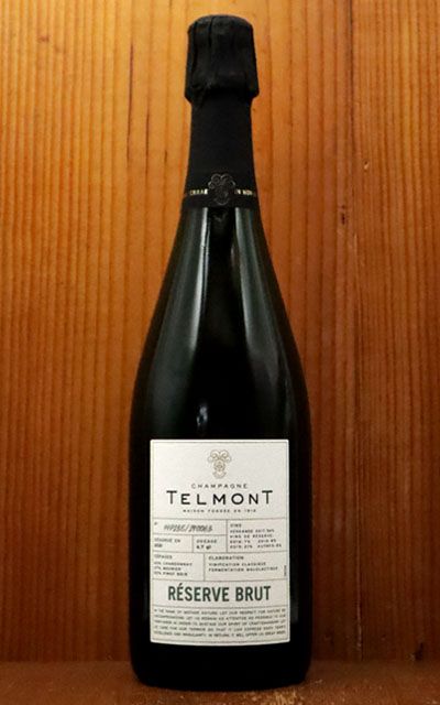 テルモン シャンパーニュ レゼルヴ ブリュット 正規代理店輸入品 デゴルジュマン2021年 750ml 白 辛口 100%オーガニック認証【クール便にて配送】
