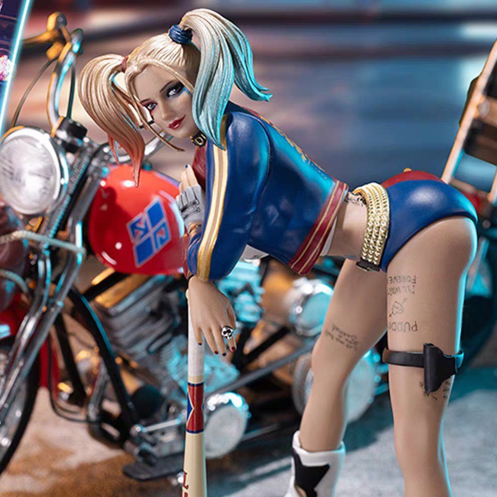 正規ライセンスモデル ハーレー・クイン バイク オートバイ 1/10
