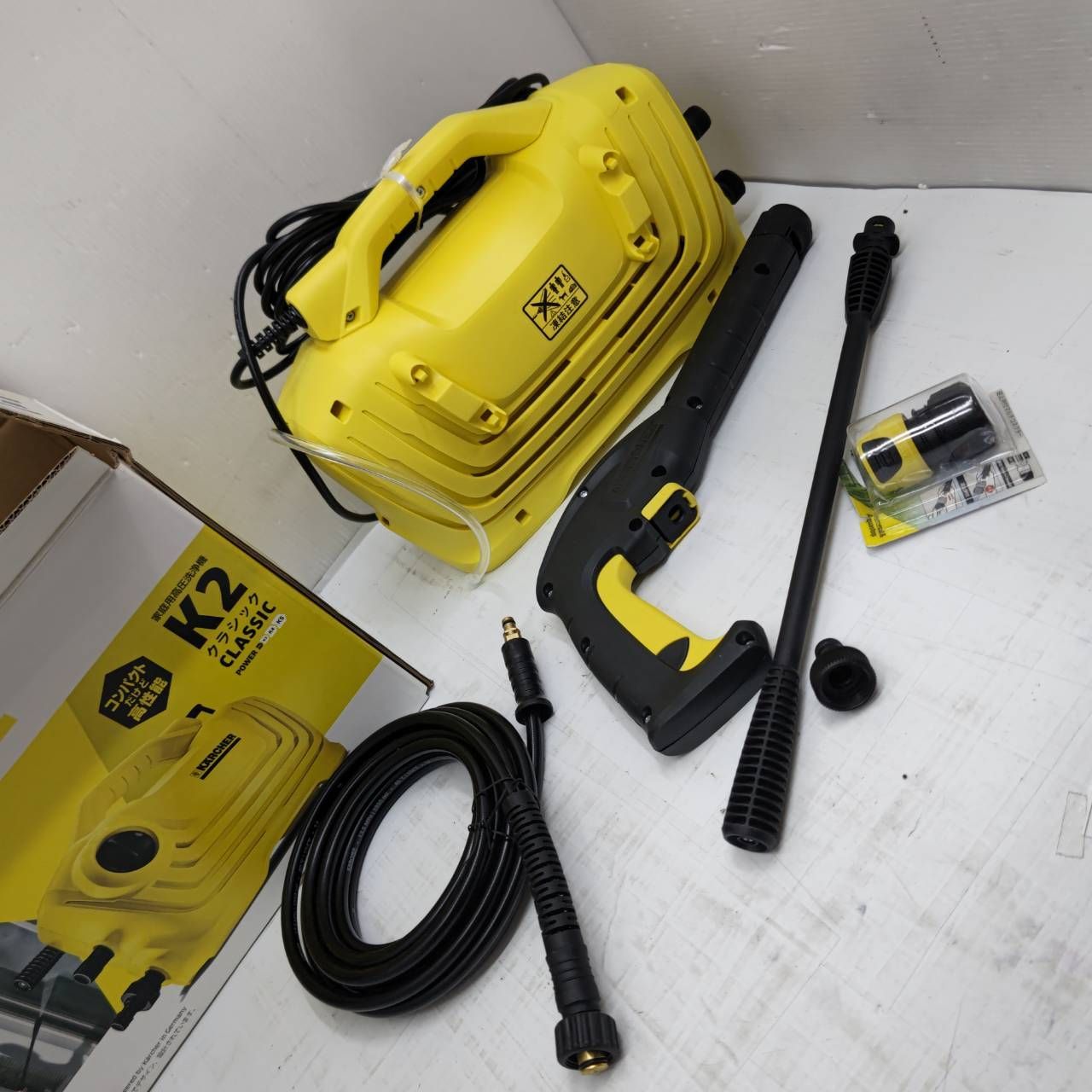 h59665　KARCHER　高圧洗浄機 K 2 クラシック 未開封 KARCHER K2 CLASSIC 軽量＆コンパクトタイプ　美品