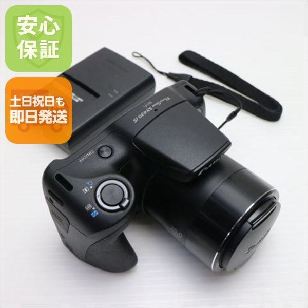 PowerShot SX430 IS ブラック コンデジ Canon 本体 土日祝発送OK 06000