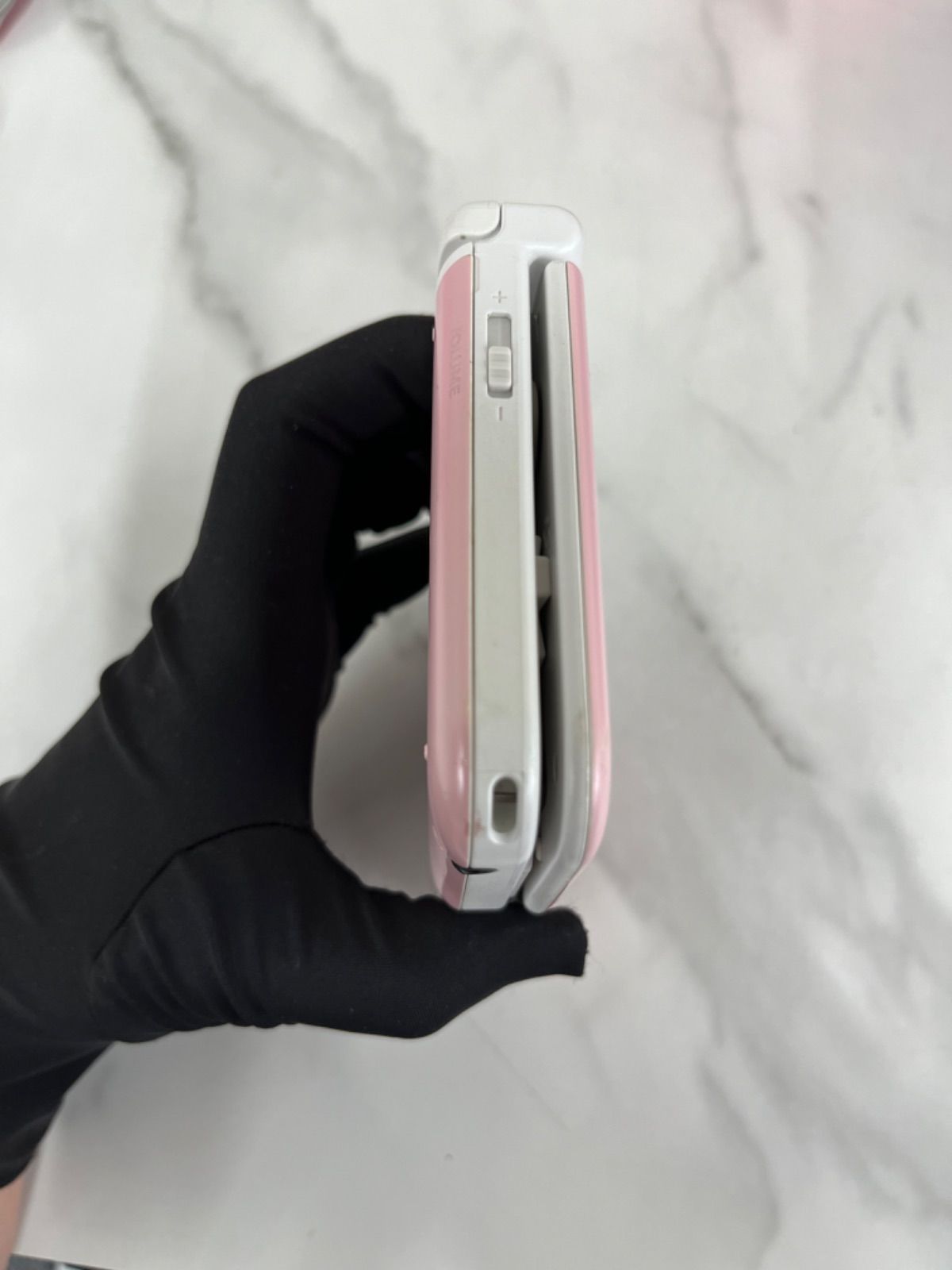 ○通電確認済み Nintendo 3DS LL ピンク本体 トモダチコレクション 