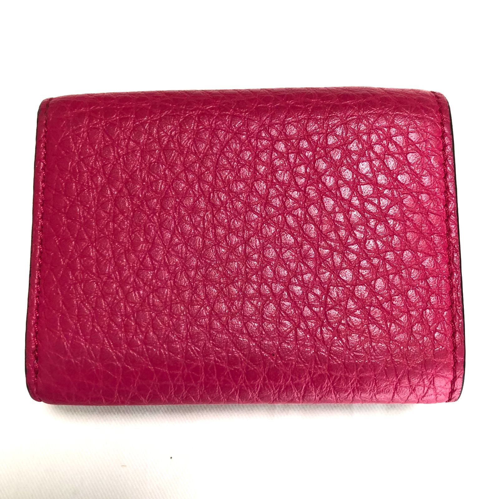 FENDI フェンディ セレリア 二つ折り 長財布 ピンク レディース