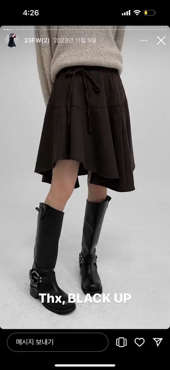 anc チャコット chacott スカート M 黒 フリル ダンス レディース