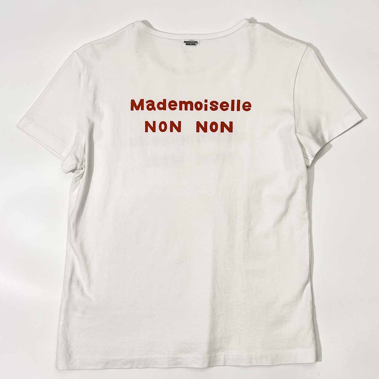 マドモアゼルノンノン　ロゴTシャツ　L 2枚 Mademoiselle NON NON マドモアゼルノンノン ロゴ 半袖 Tシャツ