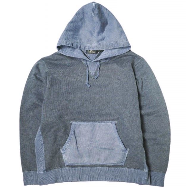 【RRL】ガーメントダイドフレンチテリーフーディ ガーメントダイド フレンチ テリー フーディ（パーカー）｜RRL