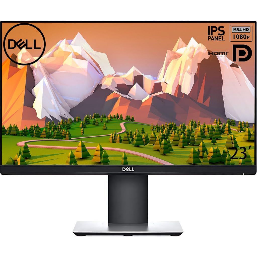 新着商品】整備済み品Dell モニター 23インチ P2319H  3辺狭額縁ベゼルフルHD192*18IPSVGADPHDMIUSB3.画面回転高さ調整PS5、switch対応 - メルカリ