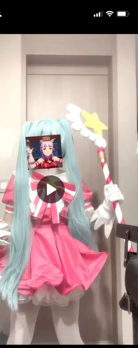 初音 ミク 今は転生会です コスプレ 魔法の杖まで すべてフルセット