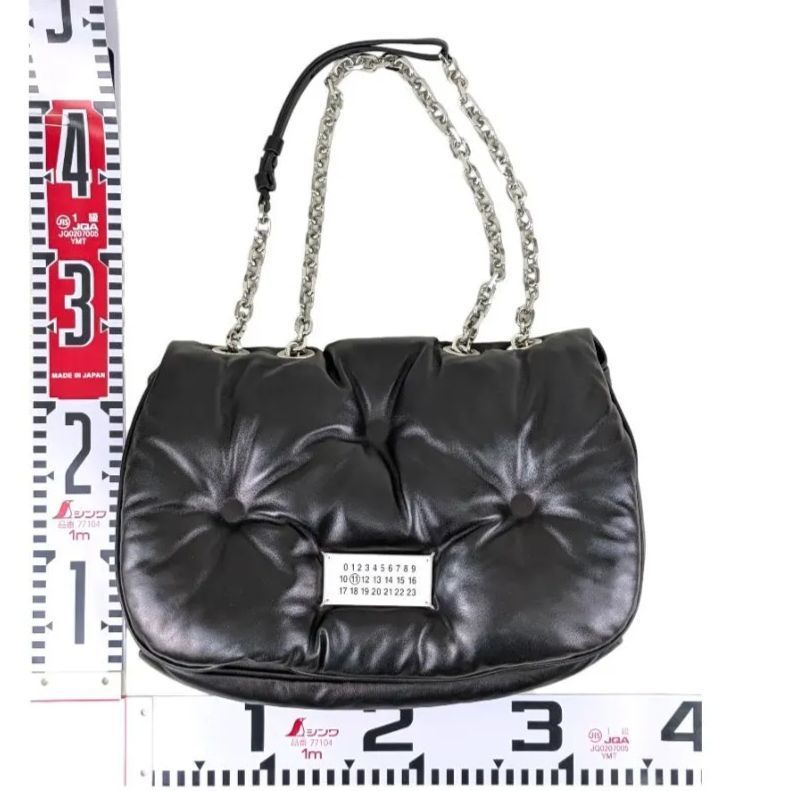 ★☆★オープニング価格★☆★　オシャレ【極美品】Maison Margiela　メゾンマルジェラ　11　Glam Slam グラムスラム　フラップ　チェーンバッグ　ソフトレザー　ショルダーバッグ　ハンドバッグ　肩掛け　レディース