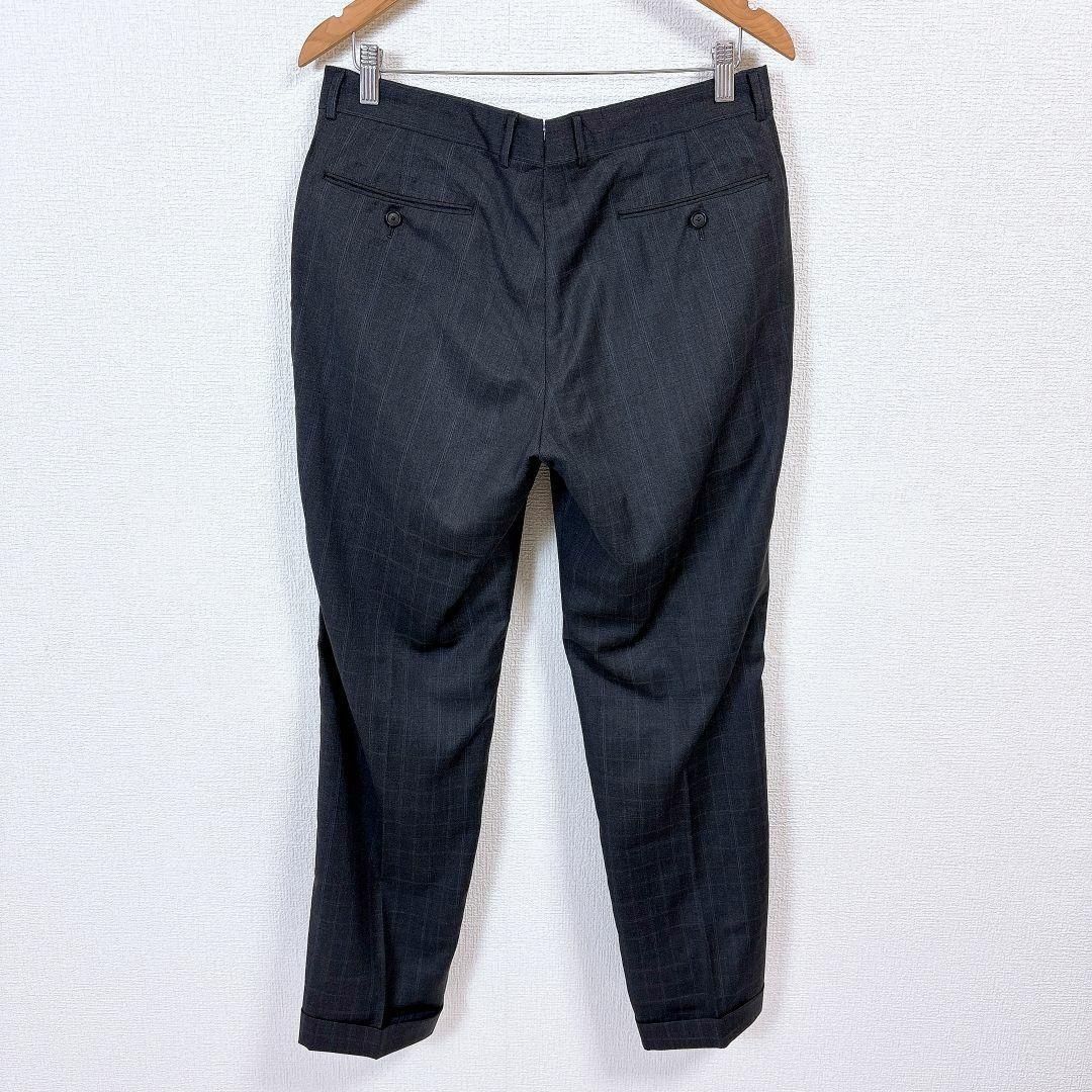 未使用級◎ トゥモローランド　エルメネジルドゼニア　セットアップ　スーツ　44 美品】トゥモローランド エルメネジルドゼニア生地 スーツセットアップ