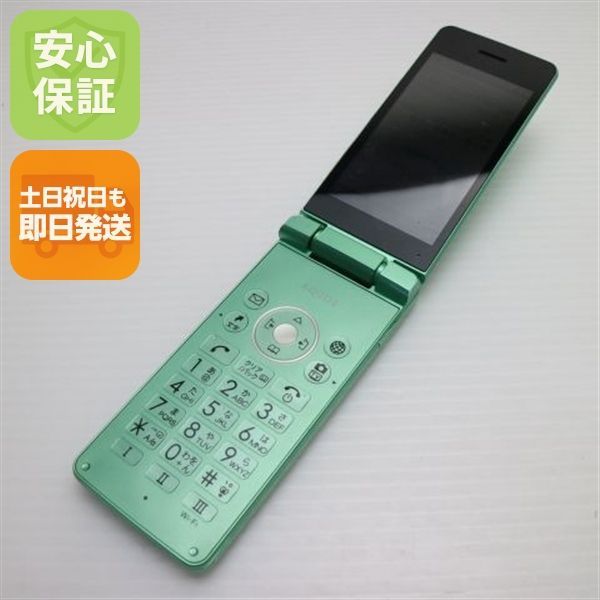 805SH AQUOS ケータイ3 グリーン スマホ 本体 白ロム 土日祝発送OK 08000