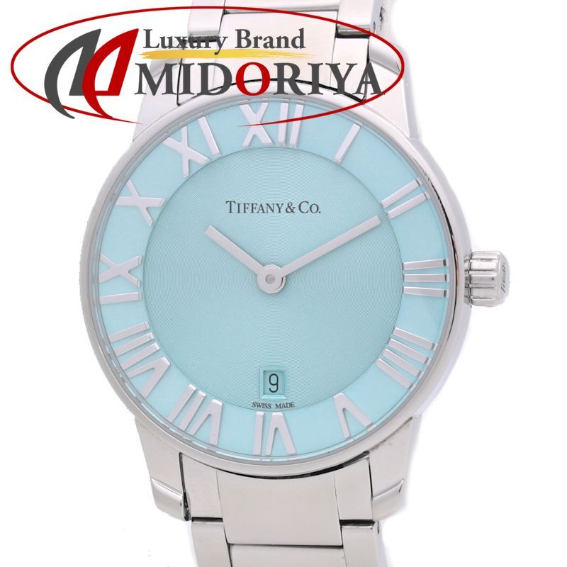 TIFFANY-Co. ティファニー アトラス 2-ハンド 63452807 29mm 正規店 |磨き済|電池交換済 ステンレススチール レディース |39937 腕時計