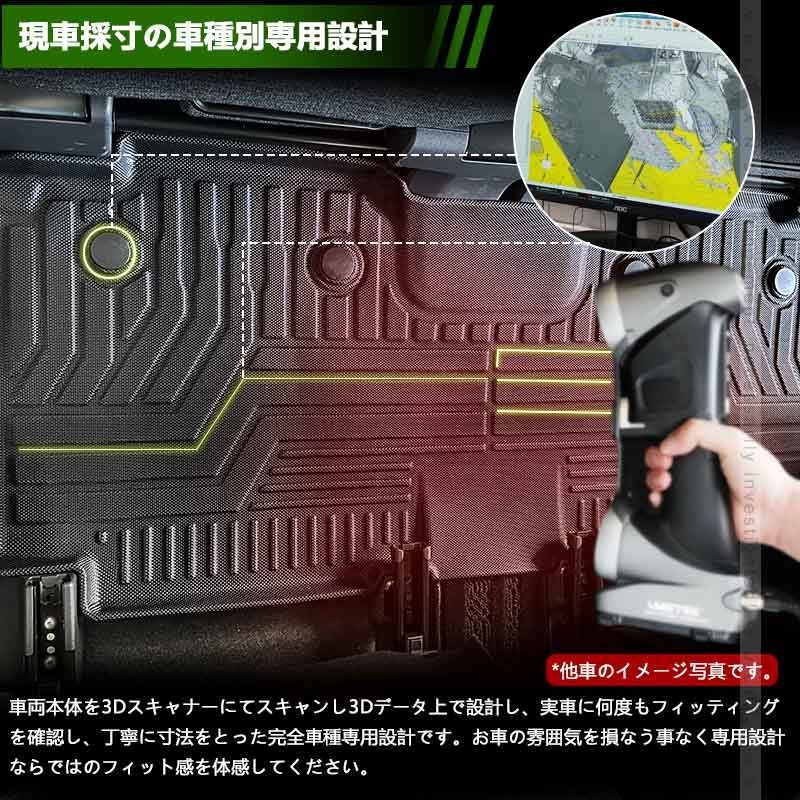 3Dフロアマット 水洗いOK