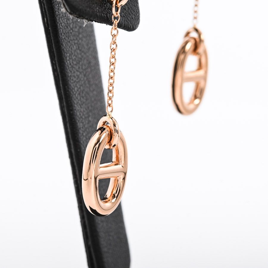 HERMES エルメス ピアス シェーヌダンクル ファランドール