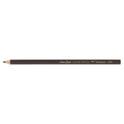 まとめ）トンボ 色鉛筆 1500 単色 焦茶色 ﾊﾞﾗ 1500-32 【×200 