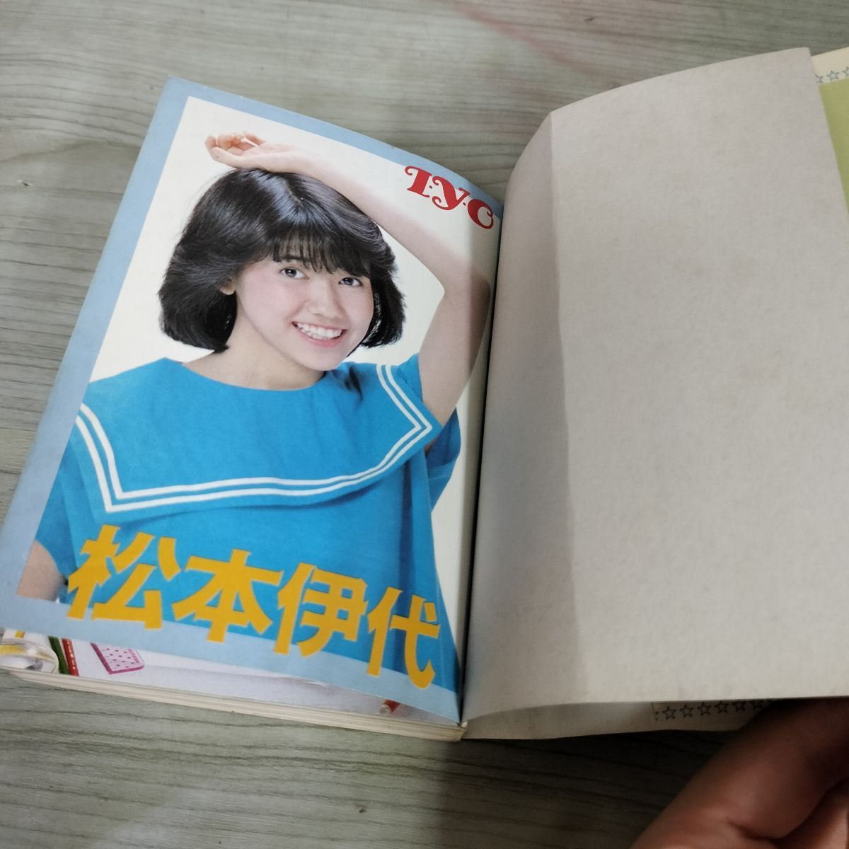 松本伊代 手づくりマスコット・ブック アイドル百科1 090072
