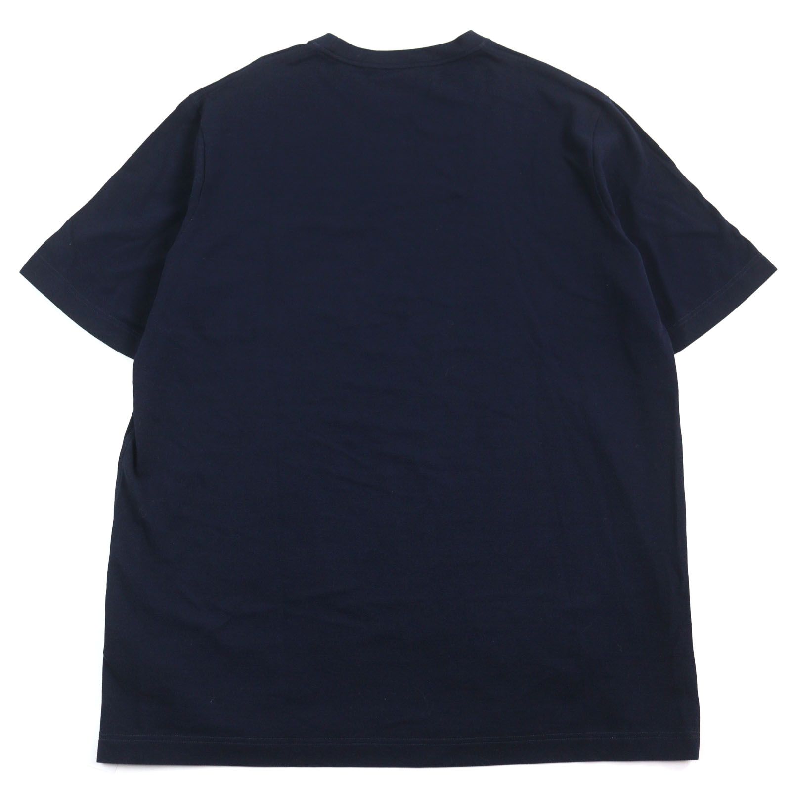 未使用品○HERMES エルメス 23SS コットン100% Hロゴ刺繍 ポケット付き  