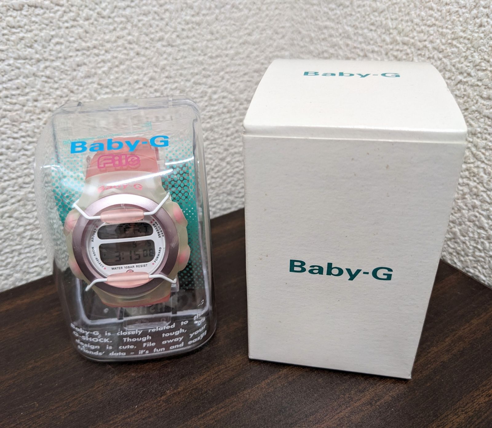 動作品◎美品 Baby-G CASIO 1564-BG File カシオ レディース腕時計 