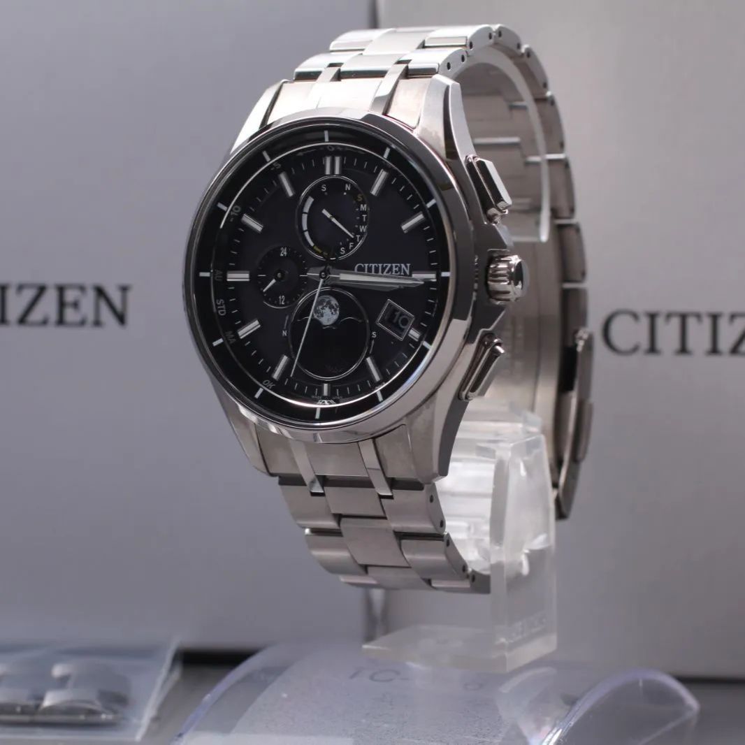 CITIZEN シチズン アテッサ H874-005HK01 BY1001-66E 電波ソーラー メンズ腕時計