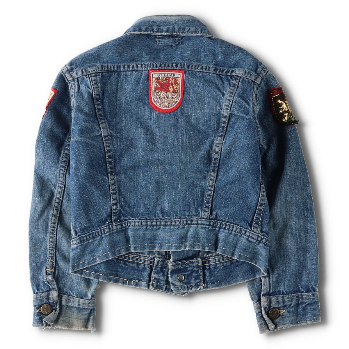 Lee デニムジャケット赤センター 楽天市場】古着 ~50'S リー Lee RIDERS ライダース センター赤