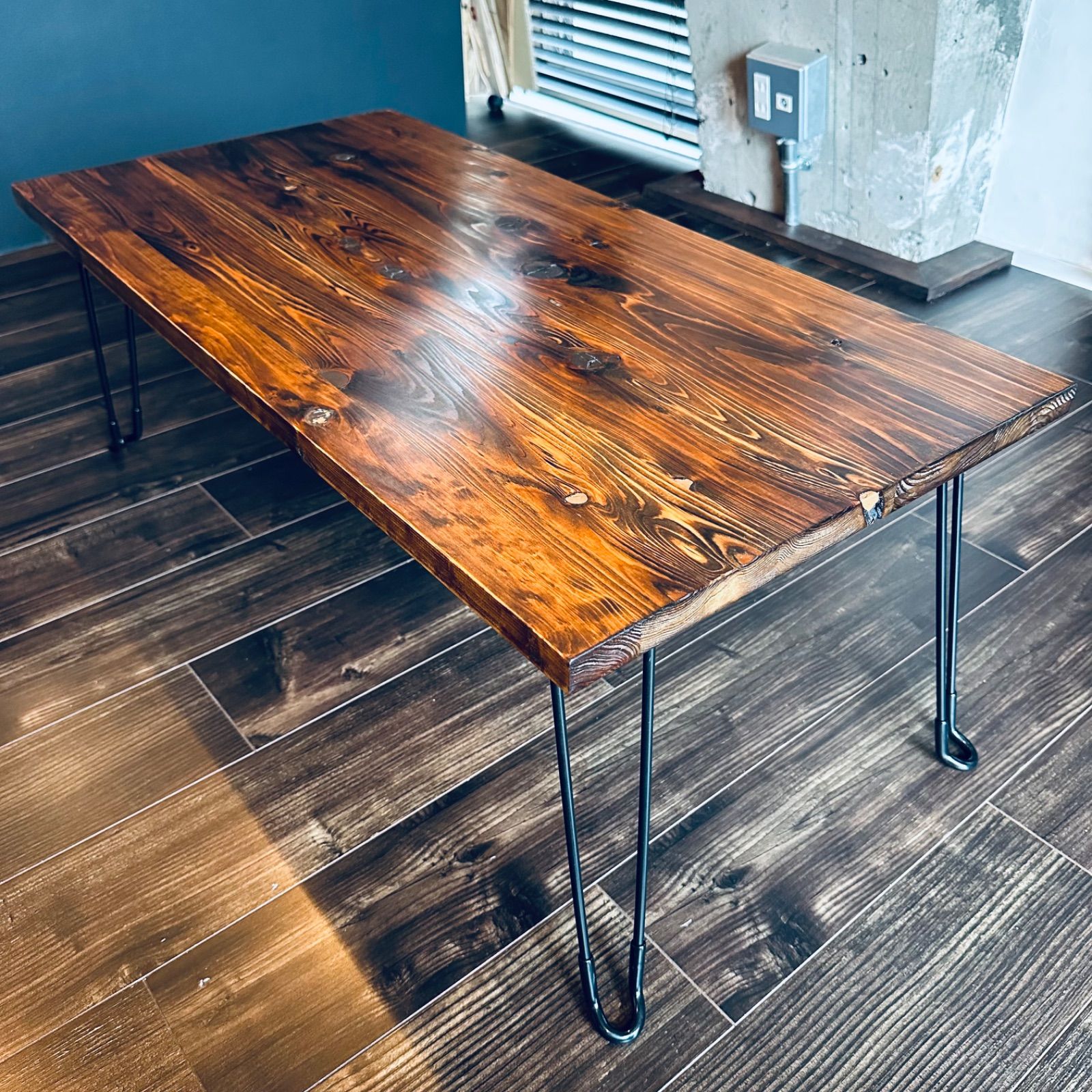 センターテーブル焼杉（ハンドメイド） センターテーブル焼杉（ハンドメイド）