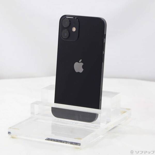 品〕 iPhone12 mini 128GB ブラック MGDJ3J／A SIMフリー【377