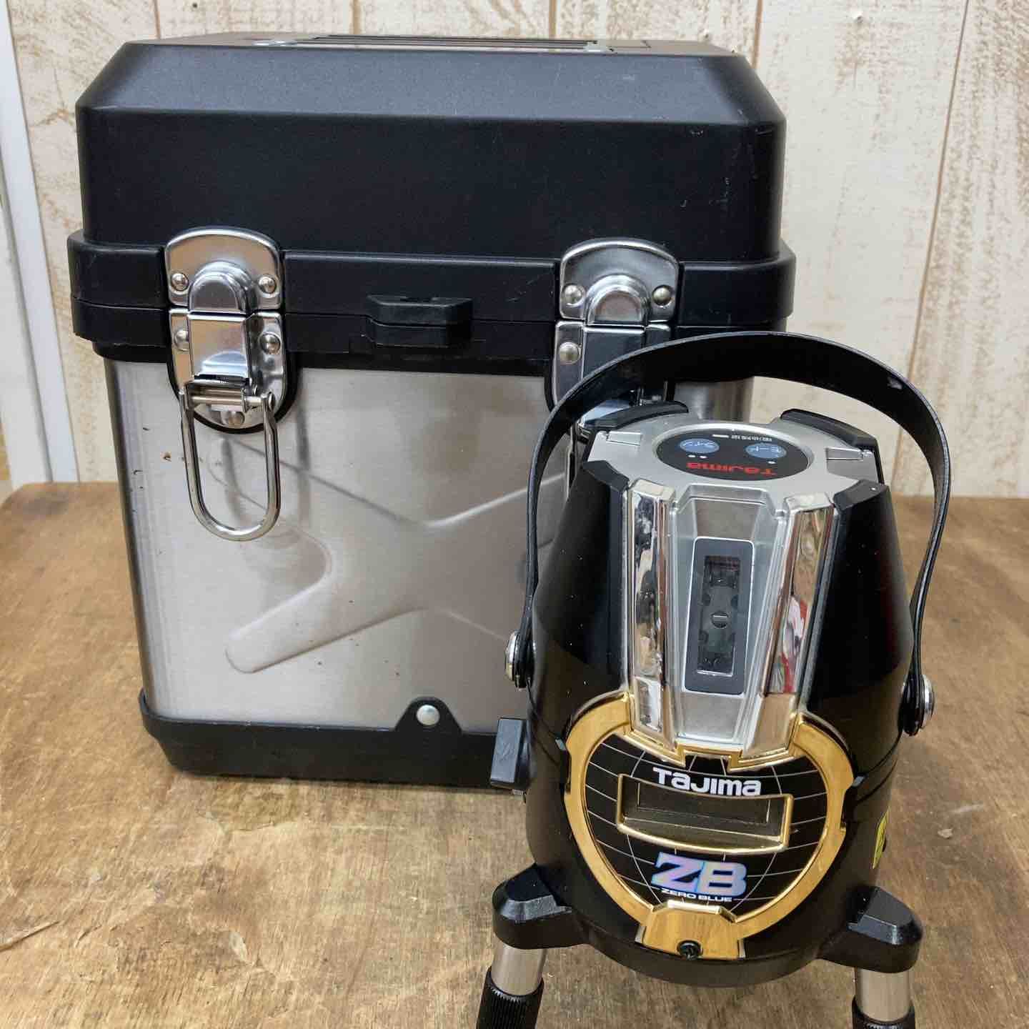 タジマ TAJIMA ブルーグリーンレーザー 墨出し器 ZEROB-TYZ 縦 横 地墨 ゼロブルー ジンバル 乾電池 柏店