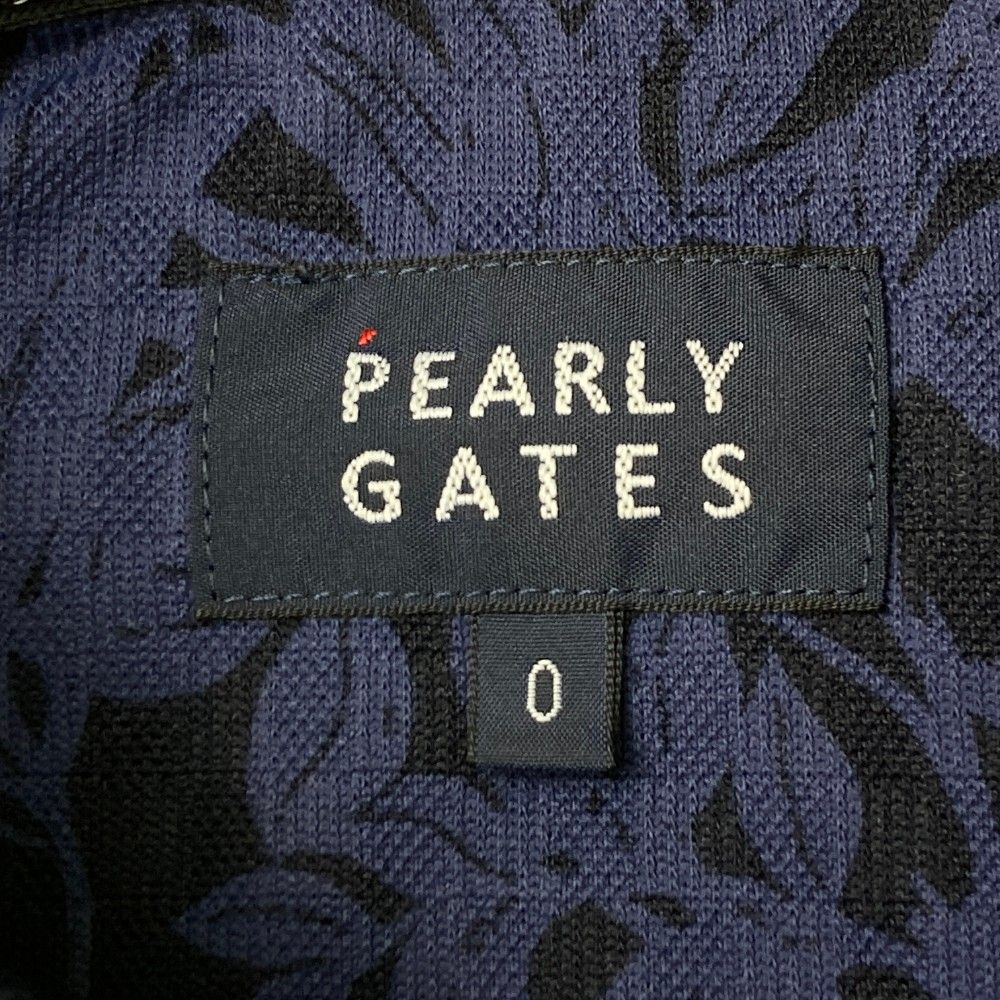 PEARLY GATES パリーゲイツ ボタニカル ノースリーブ ワンピース 5049【極美品】パーリーゲイツ ノースリーブワンピース 花柄