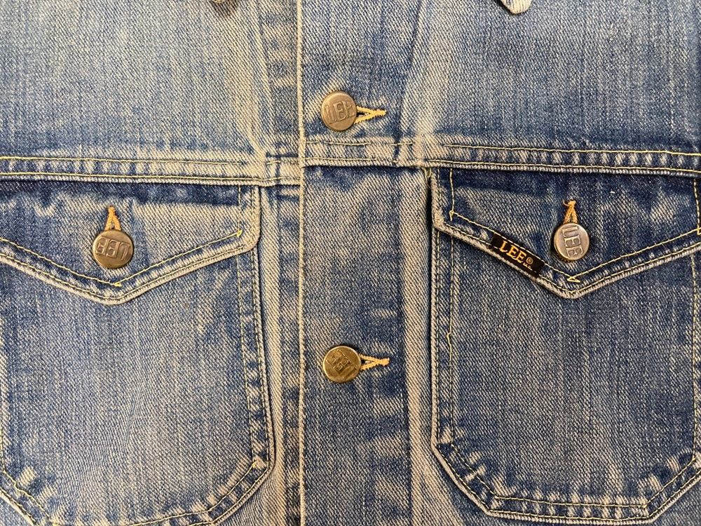 リー Lee 70s ヴィンテージ Vintage LEE 大文字タグ デニムジャケット