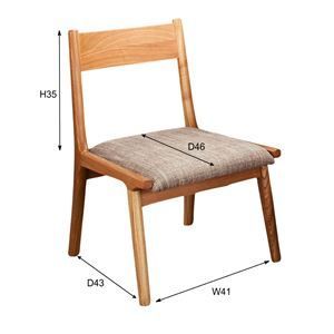 ダイニングチェア モタ 木製 天然木 HOC-331NA ナチュラル