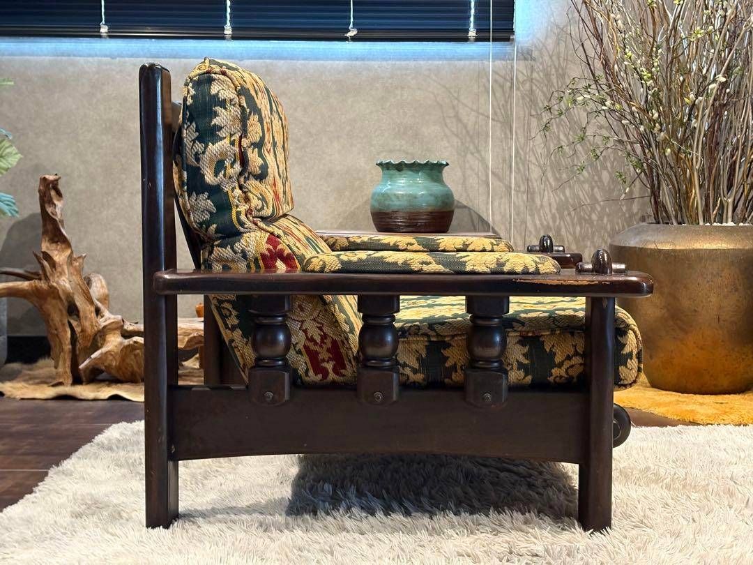 ②karimoku カリモク 1人掛けソファ 1Pソファ ファブリック IG