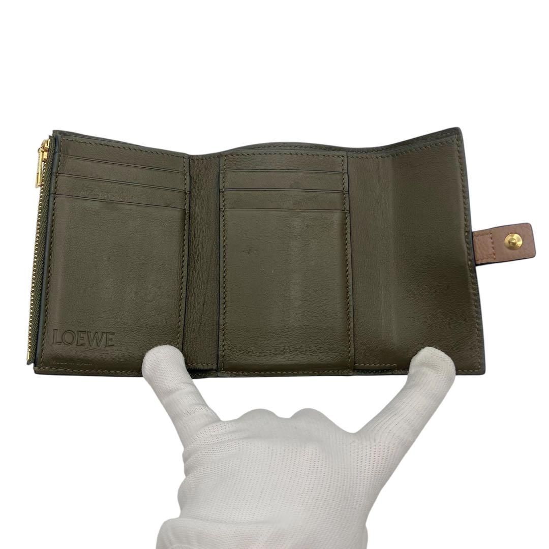 ⭐️美品⭐️ ロエベ バーティカルウォレット スモール ブラウン  