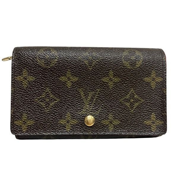 ルイヴィトン Louis Vuitton モノグラム ポルトモネ ビエ トレゾール M61730 2つ折り財布 ユニセックス