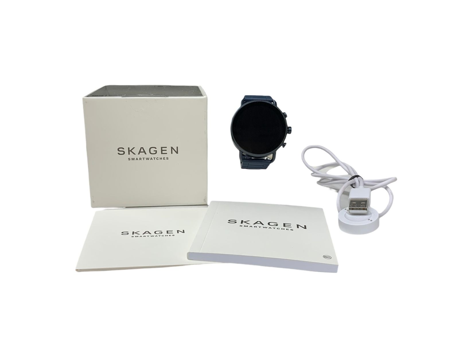 SKAGEN(スカーゲン) 充電式 デジタル腕時計 スマートウォッチ DW13S1 ブルー 家電/025 - メルカリ