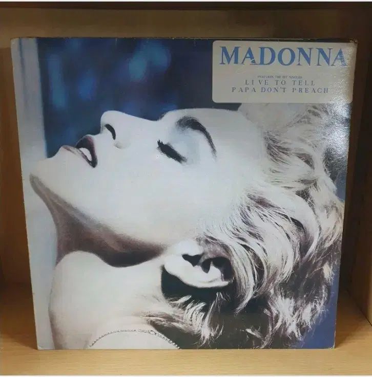 【K-0796】美品 LP/マドンナ MADONNA トゥルー・ブルー 1986年・初回プレス限定ピクチャーレコード・シンセポップ【千円市場】 マドンナ \u2013 True Blue \u003d トゥルー・ブルー \u2013 Vinyl (Poster Issue, LP