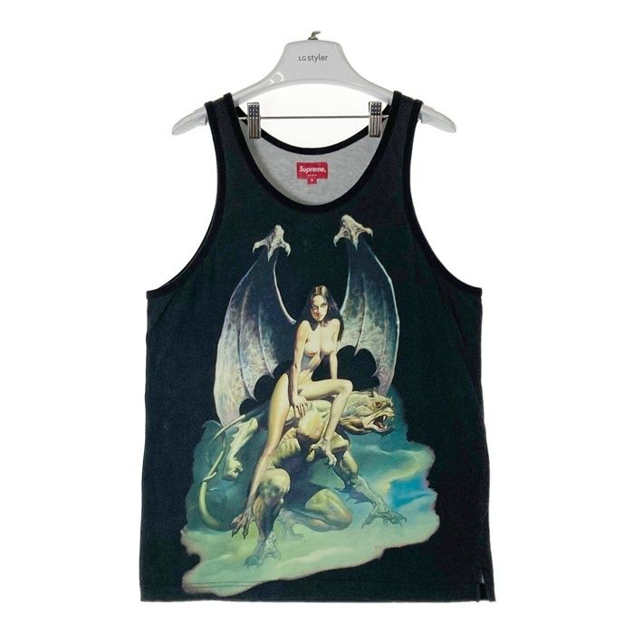 シュプリーム　タンクトップ　 Boris Vallejo 黒　L シュプリーム タンクトップ Boris Vallejo 黒 L