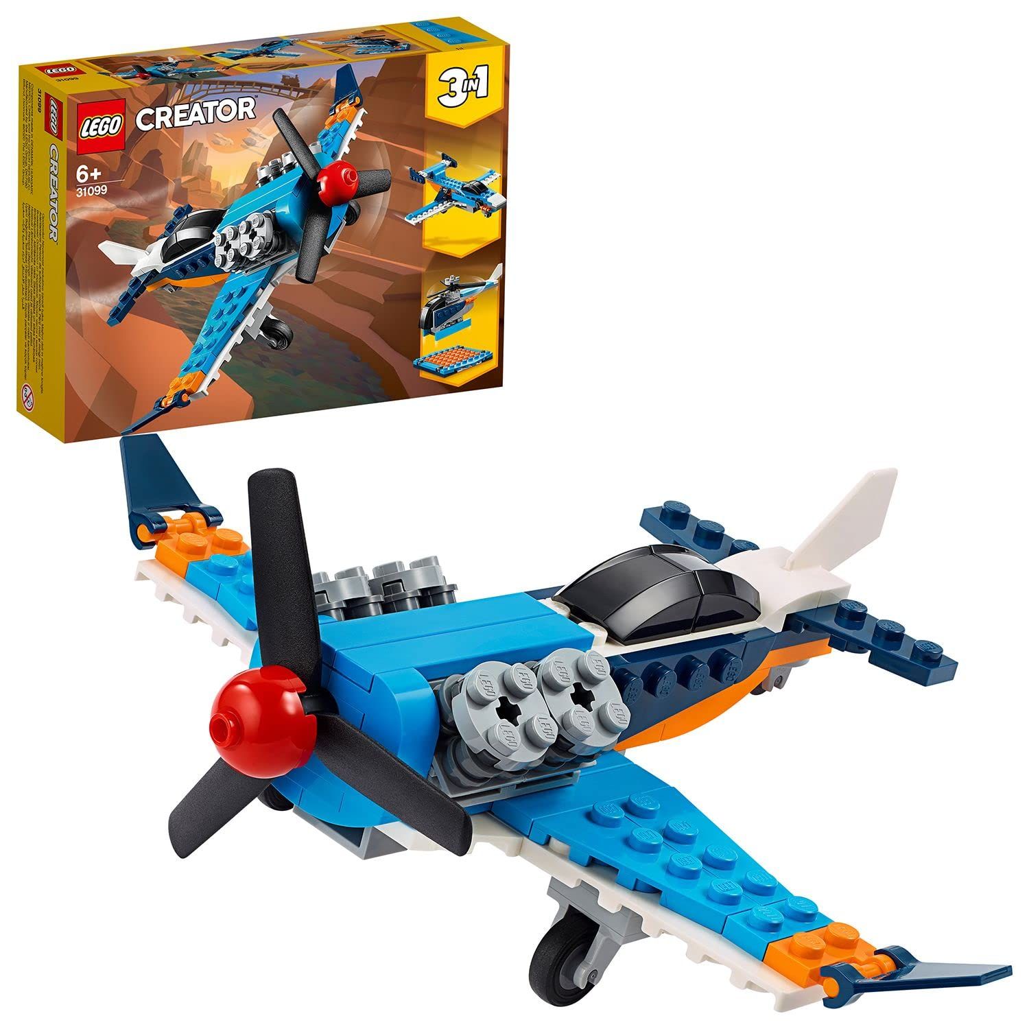 新品レゴ(LEGO) クリエイター プロペラ飛行機 31099