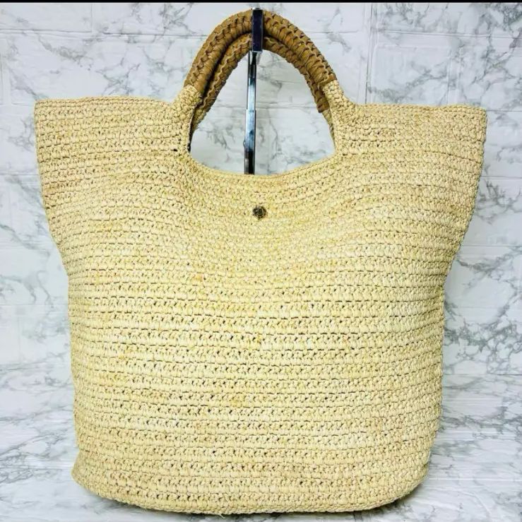 ヘレンカミンスキー 【ラフィア×レザー】 かごバッグ ☆ ヘレンカミン