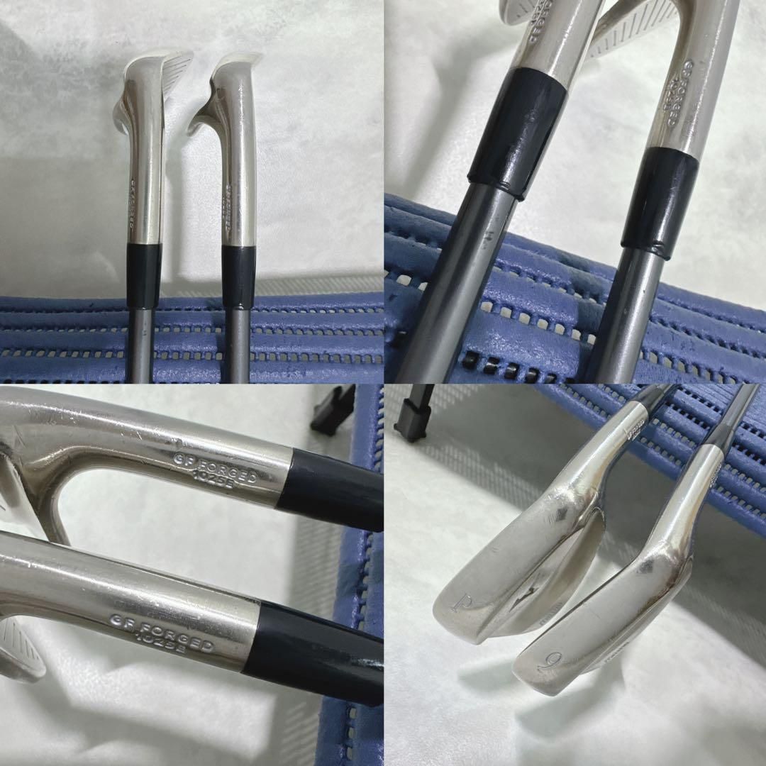 ミズノ MIZUNO MP-5 ホワイトサテン仕上げ 限定 FORGED 9番 PWアイアン