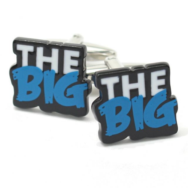 あなたの思いを込めて THE BIG の文字カフス カフリンクス カフスボタン ユニーク おもしろ 面白 面白い スーツアクセサリー専門店 誕生日 プレゼント プチギフト おしゃれ カフスマニア