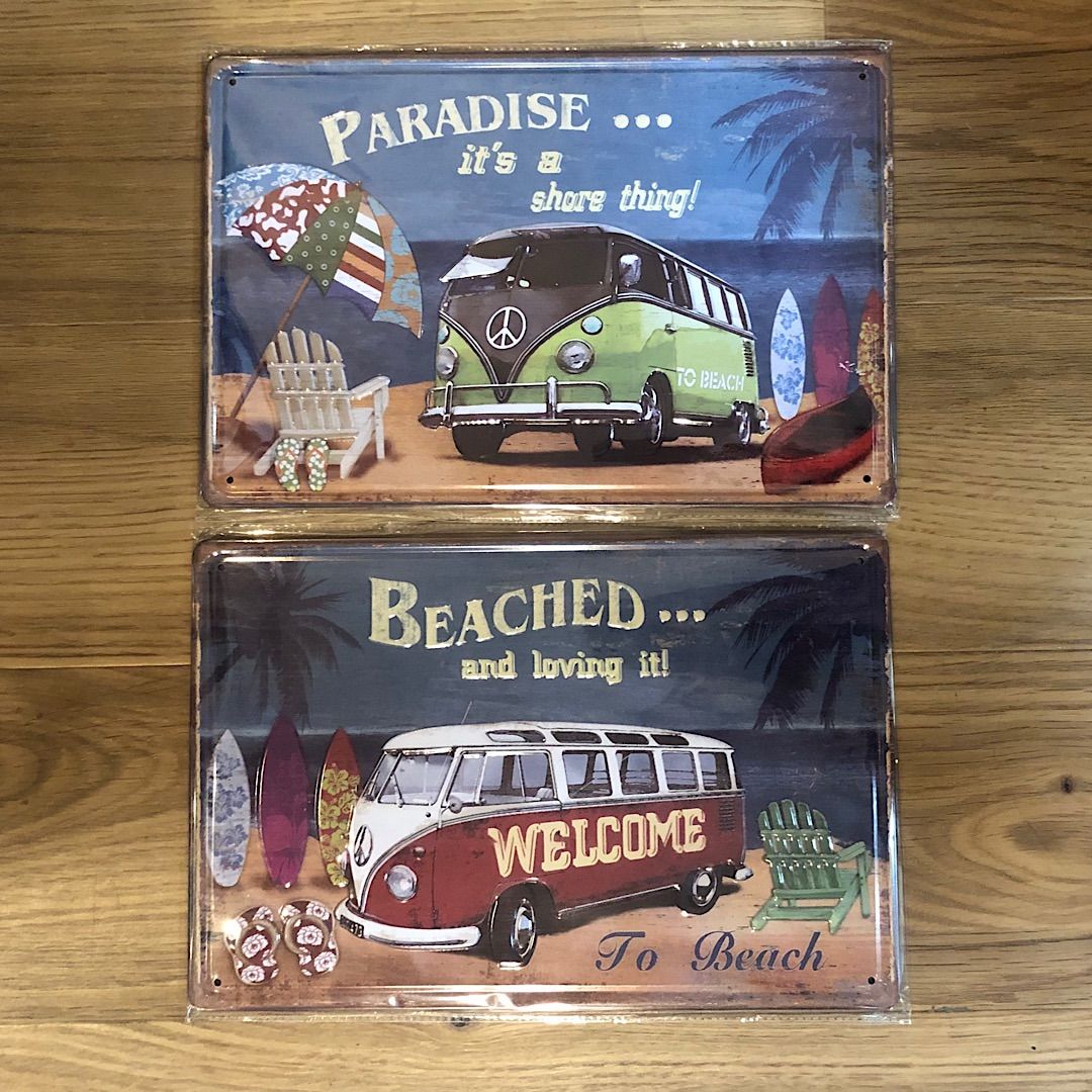 VAN メタルプレート　ケース付き　当時物 VAN メタルプレートケース付き当時物